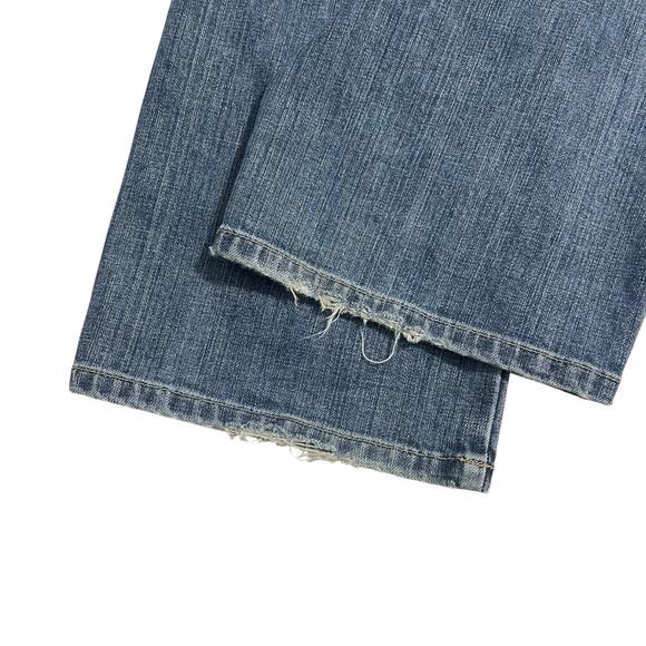 Talbots Womens Jeans Size 14 Blue Staight Leg High Rise Medium Wash Denim Jeans - Picture 8 of 13